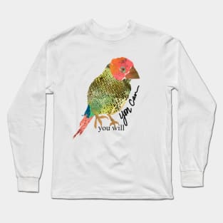 Beautifully Colored Gouldian Finch Long Sleeve T-Shirt